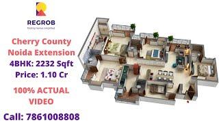 Cherry County | Flats for Sale in Noida Extension | 4BHK: 2232 Sft | Price: 1.10 Cr