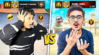 When Youngest V Badger  Met V Badge Panel User  ft.@Zindabad_Plays