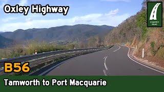 Driving from Tamworth to Port Macquarie [4K] - B56 Oxley Highway