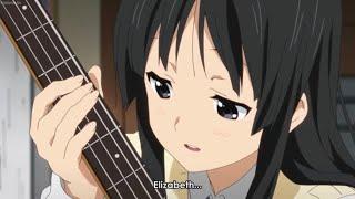 Mio loves her bass Elizabeth | K-ON! Season 2