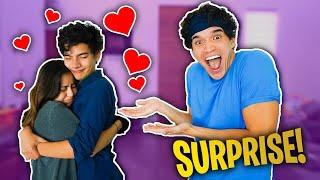 Reuniting Long-Distance BOYFRIEND & GIRLFRIEND!! *emotional*