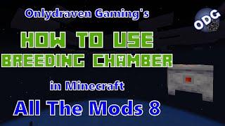 Minecraft - All The Mods 8 - How to Make and Use a Productive Bees Breeding Chamber