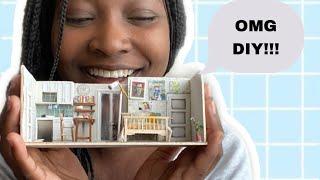 MINIATURE DOLLHOUSE PARIS APARTMENT DIY! 