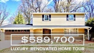 Bowie, MD - Highbridge Estates - Luxury Renovated Home Tour - Affordable Maryland Real Estate