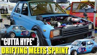 Jamaican Drift Legend Cutta Hype Takes on Skate Tarmac Sprint Course