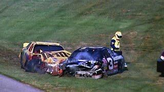 Dale Earnhardt's fatal crash @ Daytona