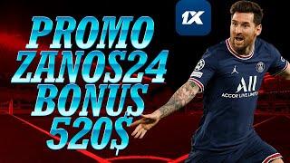 1XBET PROMO CODE . FREE PROMO CODE 1XBET 2024 - ZANOS24 USE AT REGISTRATION MAXIMUM BONUS 550$