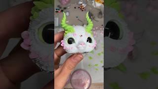 Первый раз в своей жизни я делаю вот это .. весеннего дракона #куклыручнойработы #дракон #лепка