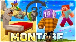 We Played Bedwars for 3 HOURS and made a MONTAGE out of it