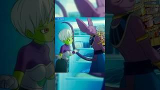 Beerus' Relentless Cheelai Pursuit #youtubeshorts #dragonball #beerus #cheelai #broly #whis #goku