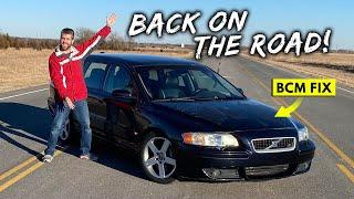 I FIXED My Cheap Volvo V70R For Less Than $1,000 Using My Wife's Computer!