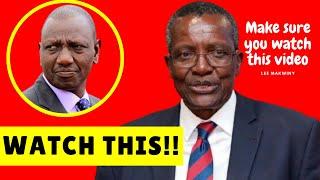  BREAKING! David Maraga’s 2027 Political Plans EXPOSED—Is He Taking on Ruto