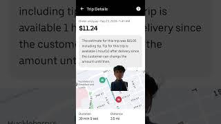 Uber eats Safeway trip order ￼