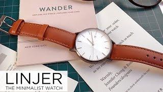 LINJER - The minimalist watch (UNBOXING)