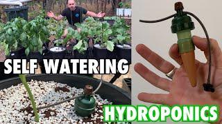 Self Watering, Moisture Sensing, Gravity Fed Hydroponic System