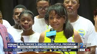 Baltimore's Bmore Beautiful program addresses community cleanliness