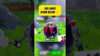  Does MISSLE EGG ROBO Live up to the HYPE? | Sonic Speed Simulator