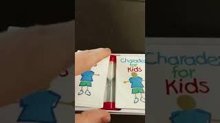 Charades For Kids Box Insert is 