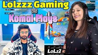 LOLZZZ GAMING VS KOMAL PLAYS INTENSE FIGHT | IN SCHOOL RECOIL HILL |LOLZZZ GAMING LIVE