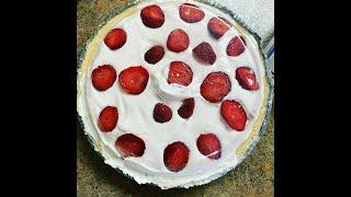 Strawberry Creme Pies. Bonus video, quick and easy strawberry cream pie recipe.