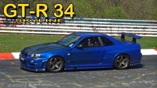 Nissan Skyline GT-R 34 Vspec Amazing Spooling Turbo Sound! - 1080p HD