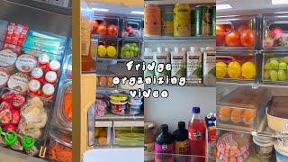 Satisfying fridge organizing and restocking videos | ASMR satisfying ️| tiktok compilations |