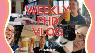 PhD vlog  |  thesis writing & Pint of Science  | University of Leeds Biology student  