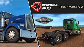 NEW OFF-ROAD AND WIDE TIRES IN THE WHEEL TUNING PACK DLC IN AMERICAN TRUCK SIMULATOR [NEWS FROM SCS]