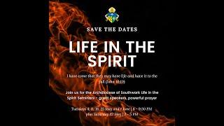 Southwark Diocese Life in the Spirit Seminars 2021- chat to Fr Pascale Uche