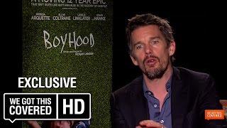 Boyhood Interview With Ethan Hawke, Richard Linklater, Ellar Coltrane And Patricia Arquette [HD]