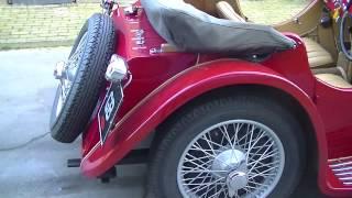 Jaguar SS100 1936 Recreation unique car  -VIDEO- www.ERclassics.com