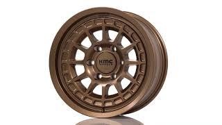 KMC WHEELS KM719 CANYON - 17x8.5 - MATTE BRONZE