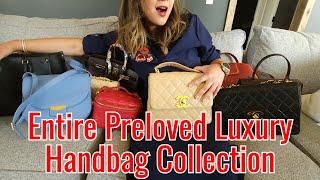 My Entire Preloved Luxury Bag Collection | Ft. Hermes, Chanel, LV, Celine + More