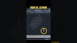 Autocad Trim Vs. ExTrim #papermachine #autocad #papercad #paper #autocadonline