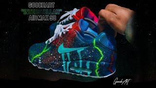 Custom Galaxy Air Max 90 “Interstellar” ‍ (MUST WATCH)