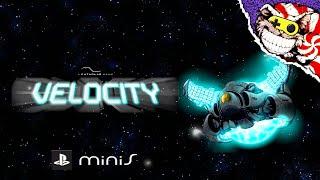 Velocity, the PlayStation Minis game. Played on PSTV!