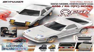 Skymaker AE86 Model LD1801 RX-7 FC LD1802 1:18 RC Drift Car 1/18 Review