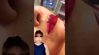 Lips Peel off #trending #makeup #beautytiips #viralvideo #skincare #secrethacks #makeuptutorial