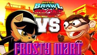 Kitty Katswell vs Chum Chum | Super Brawl Showdown v0.3.0b Full Match Gameplay