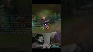Pink Ward embarrasses enemy Garen with this one...