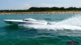 Wazzup Race Boat Highlights from Michigan City XINSURANCE Great Lakes Grand Prix 4K Drone Footage