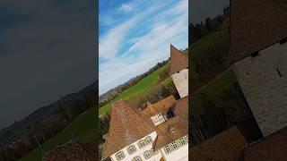 Another flight another castle, just for fun! #drone #flyswiss #switzerland #castle #fpv #views #love