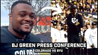 B.J. Green says he “can’t put in to words” what Coach Prime & Colorado’s coaching staff means to him