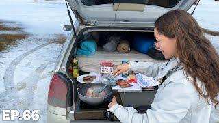 COZINHANDO NO INVERNO FORA DO CARRO EP.66 T3