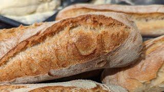 Französisches Baguette für jeden Tag: einfachste Aufarbeitung