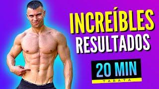 LOSING FAT is EASY with THIS WORKOUT | Cardio HIIT Tabata 20 Minutes at Home