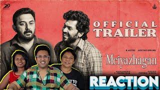 Meiyazhagan - Trailer Reaction | Karthi | Arvind Swami | Govind Vasantha | C.Premkumar