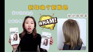 【新年换个显白发色】自己在家染发 |效果超级惊艳！！巨好看！特省钱