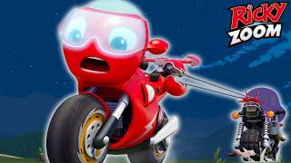 Mrs. Bikely Up All Nightly ⭐Ricky Zoom Cartoons for Kids | Ultimate Rescue Motorbikes for Kids