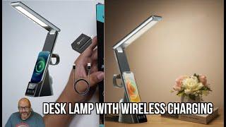 Desk Lamp with Wireless Charging Upgrade